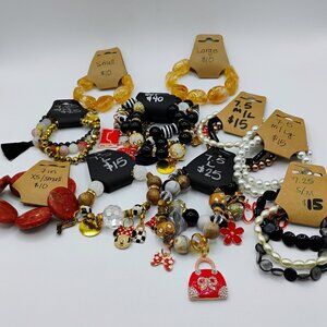 20 piece lot charm bracelets